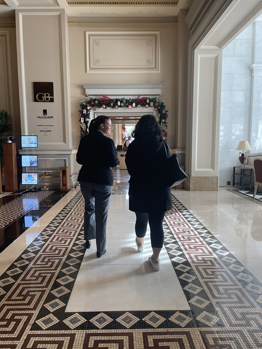 Μια ημέρα job shadowing στο ξενοδοχείο Μεγάλη Βρετανία