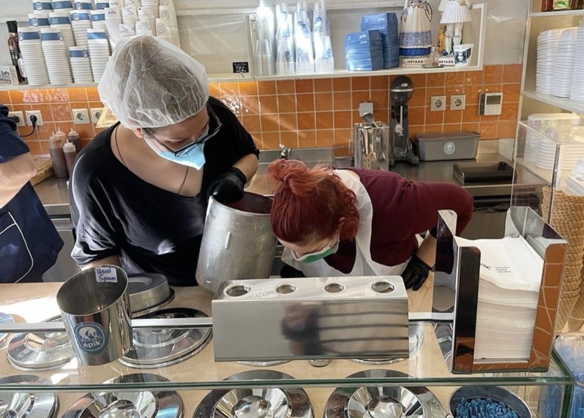 Μια ημέρα Job shadowing στο ζαχαροπλαστείο épik gelato και στο εστιατόριο Pizza Flower