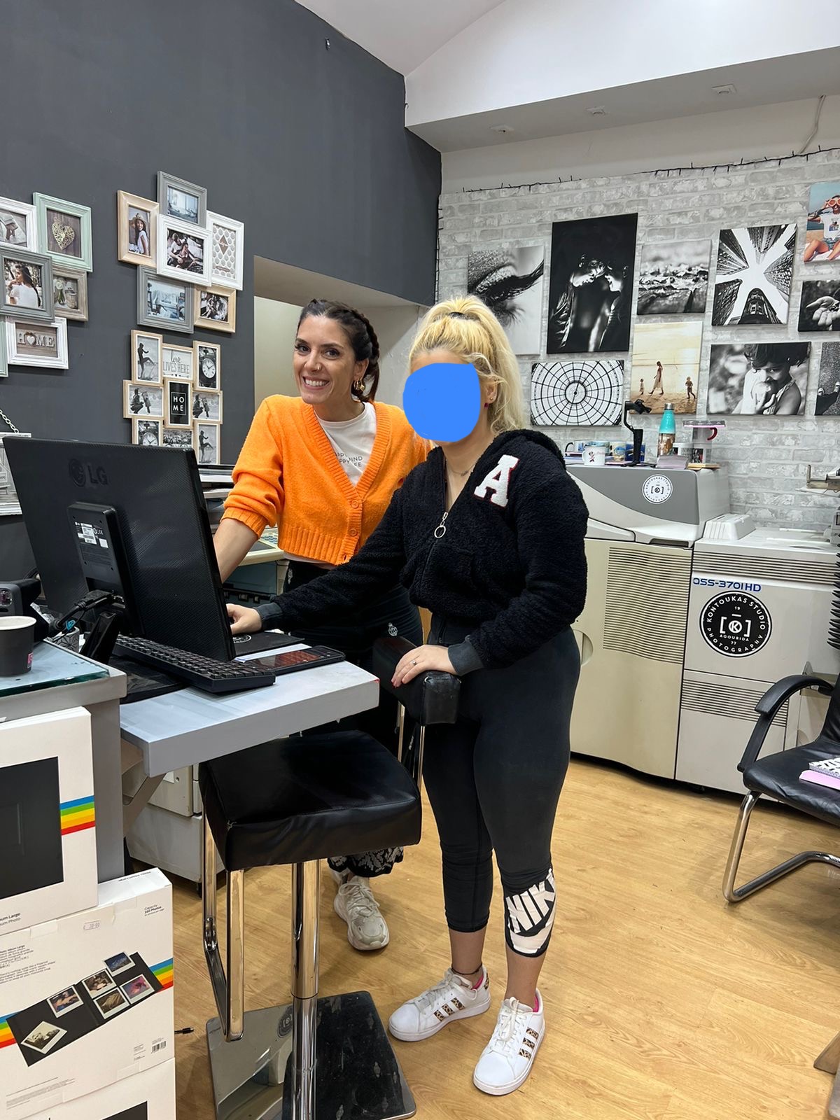 Job Shadowing για τη Ν. στο Kontoukas Studio